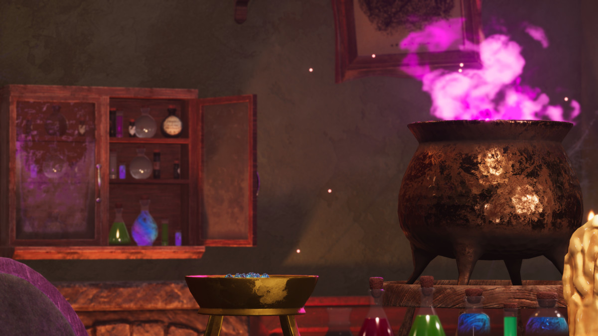 Witch House (Magical House, Magical Shop, Witch Shop, Fantasy Shop)