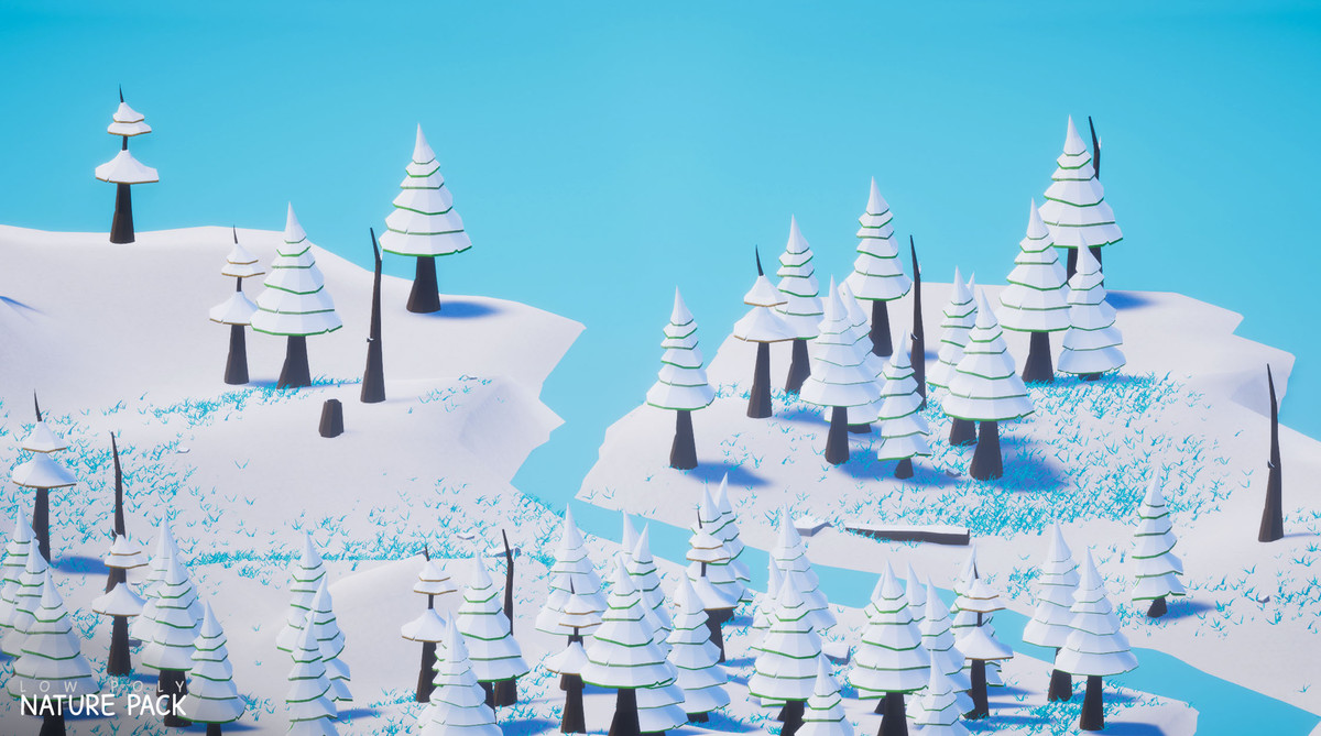 Low Poly Nature Biomes Pack