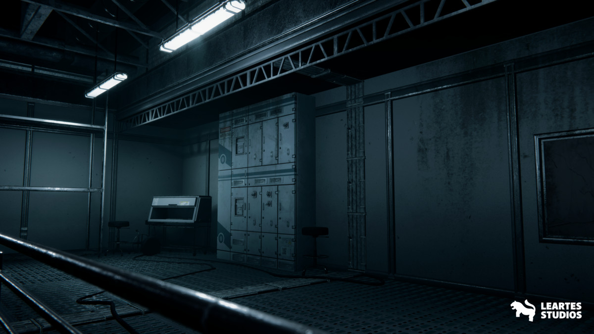 Sci-Fi Laboratory Environment