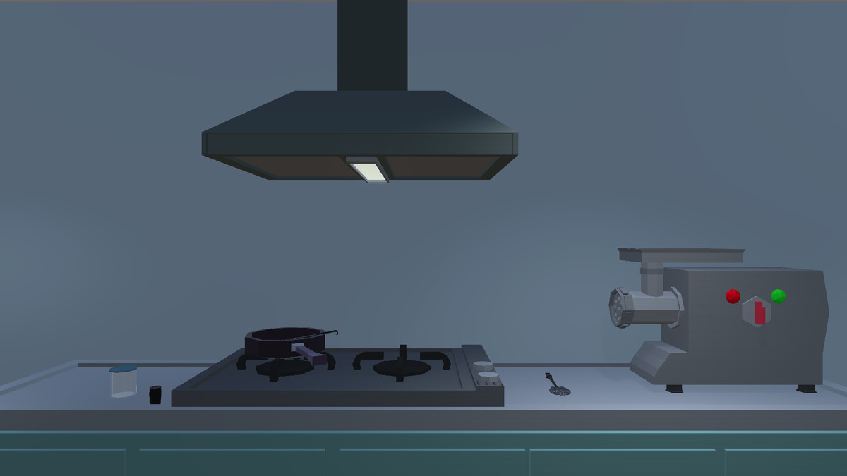 Low Poly Kitchen Assets Package