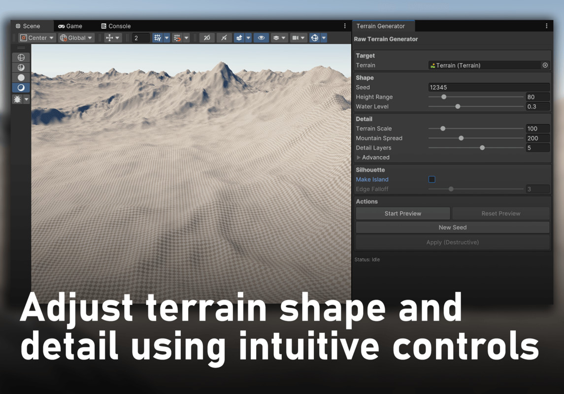 Raw Terrian Generator