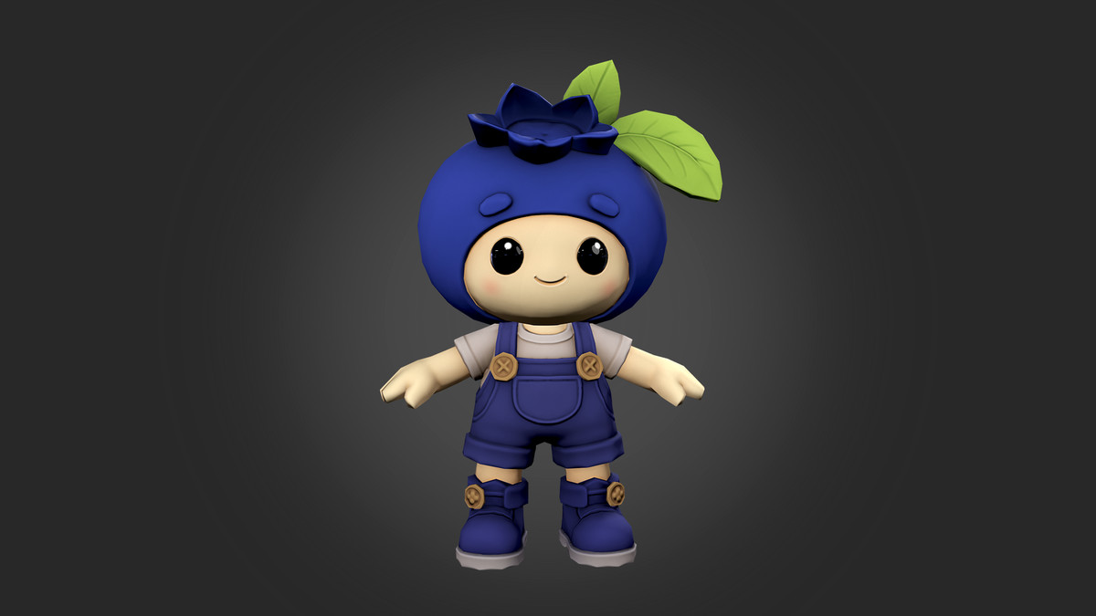 Blueberry character