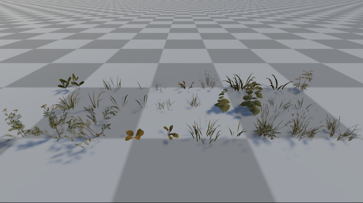 Realistic Meadow Grass Pack – Game Ready Foliage