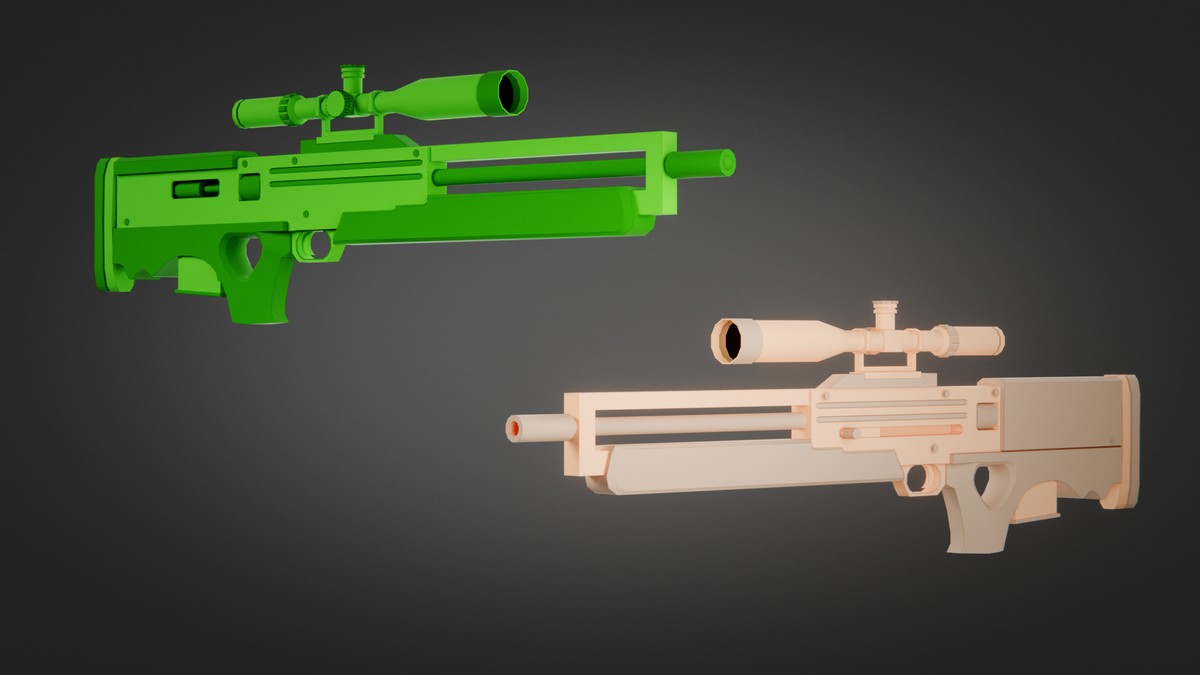 Weapon Color Skins Pack — 230 Variations