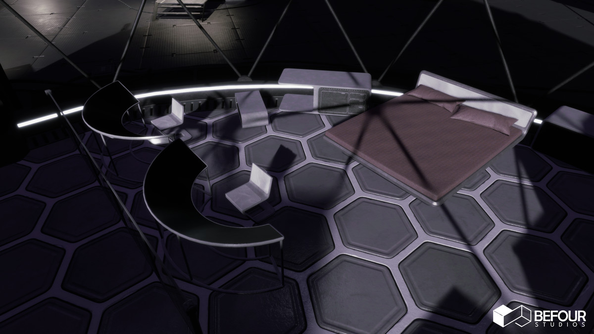 Orbital Base Environment (Sci-Fi Space)