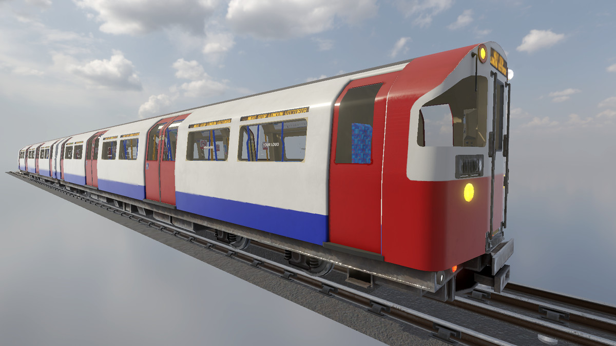 London Tube Subway Train