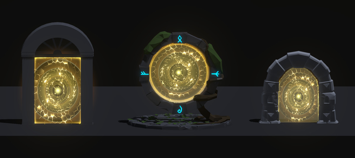 Game VFX - Magic Portal Collection