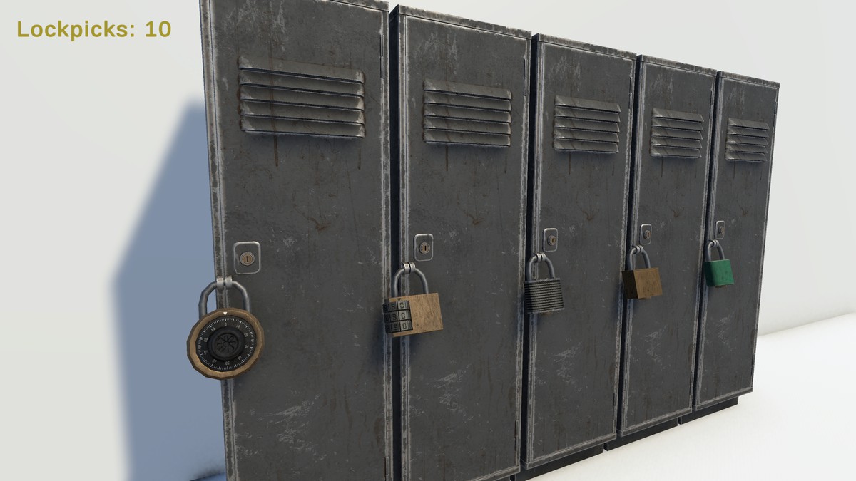 Advanced Low-Poly Lockpick System