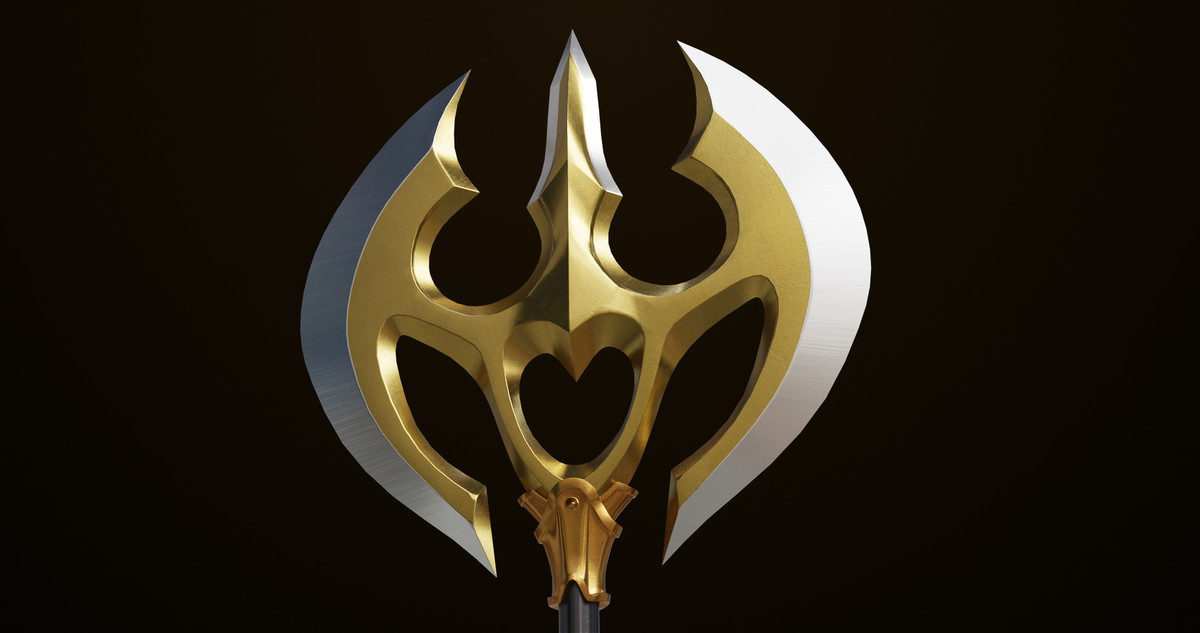 Battle Axe 06 Bronze URP HDRP Textures