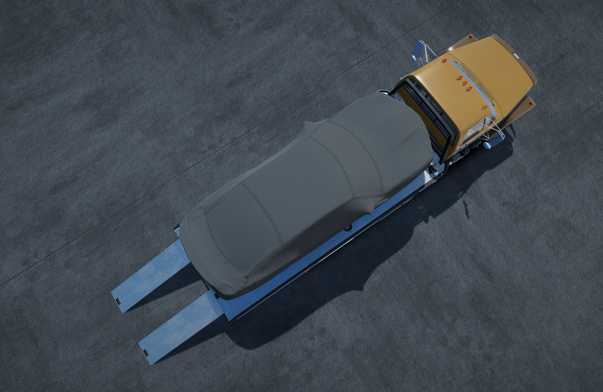 80s Ramp truck