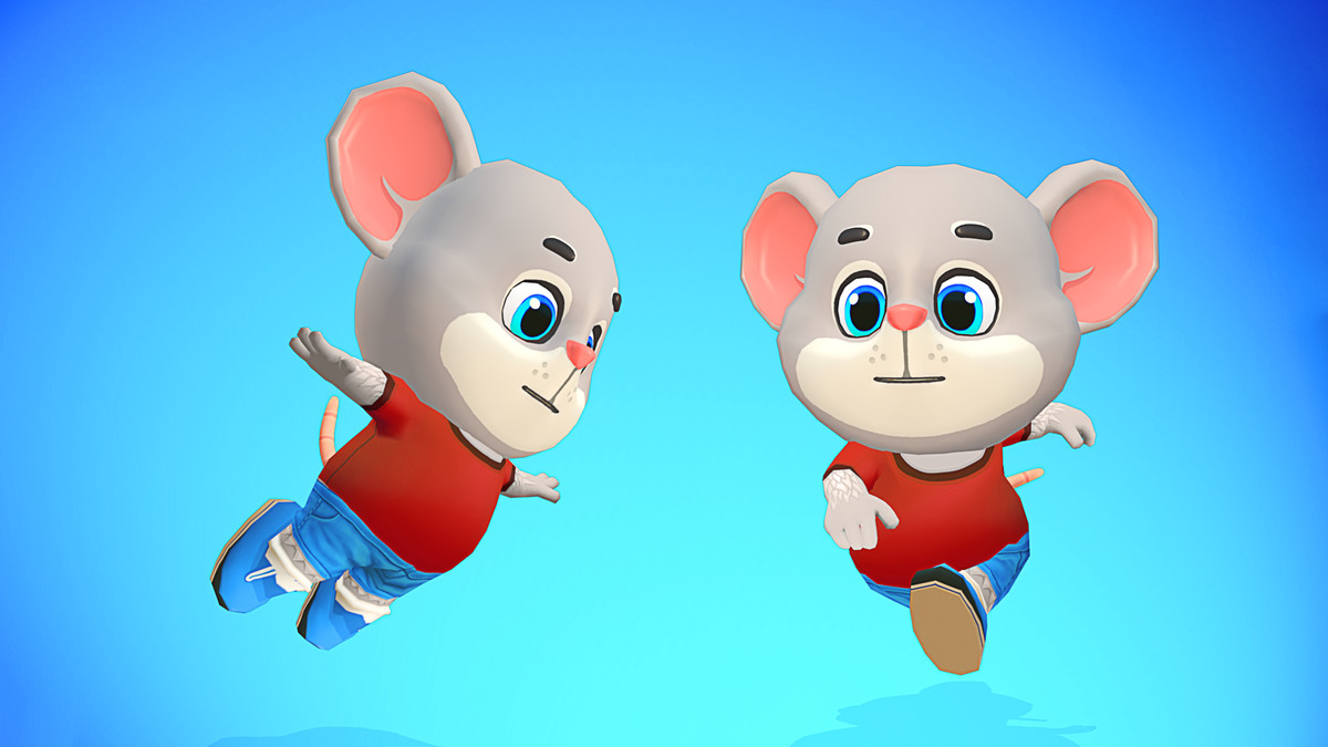 Mouse Rat Rodent Grey Animated