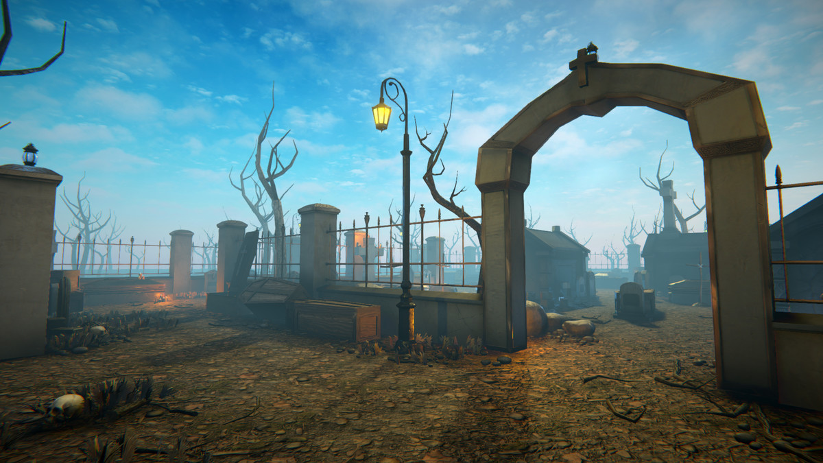 Realistic Cemetery Asset Package