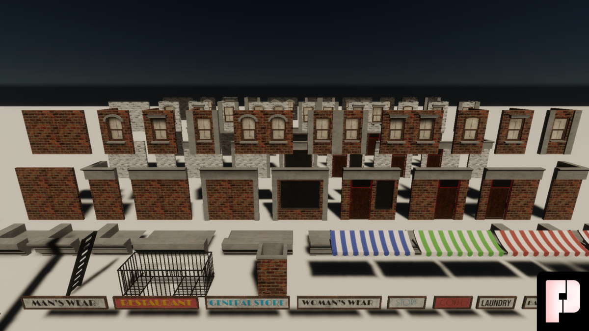 The American City: Modular 1920s Buildings Pack