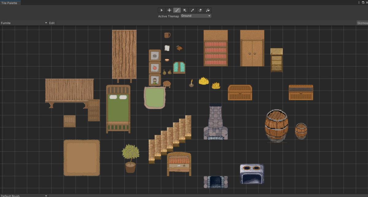 2D House Include Inside - InfiBatnis