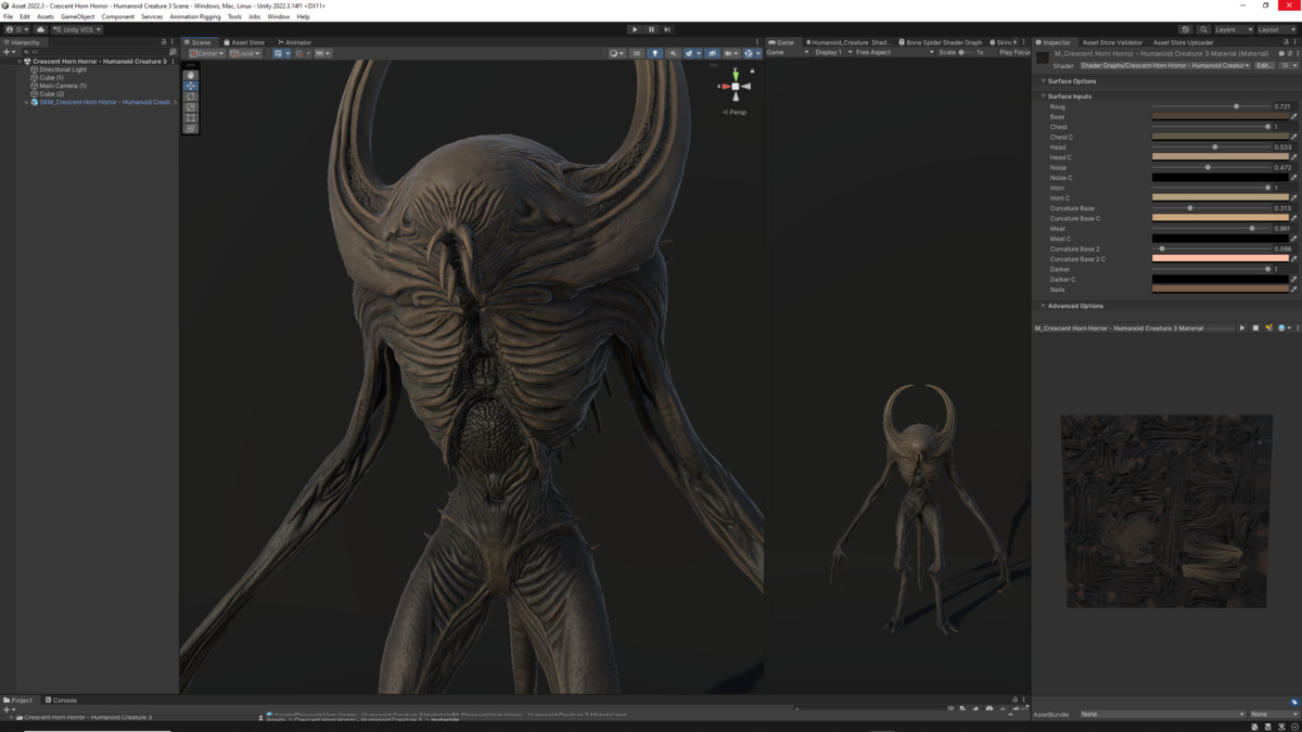 Crescent Horn Horror - Humanoid Creature 3