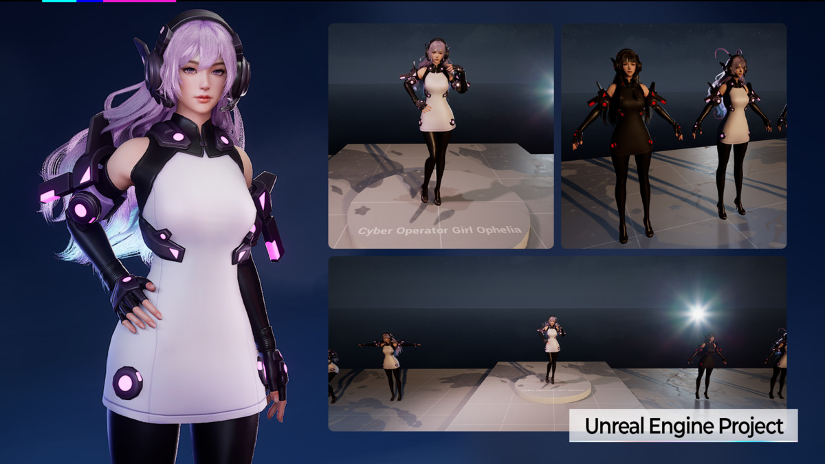 Cyber Operator Girl Ophelia