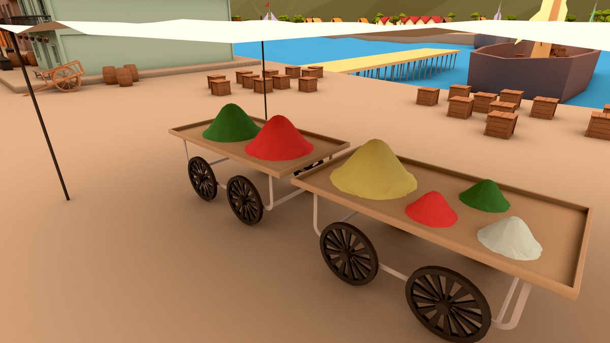 Low Poly Frozen Environment