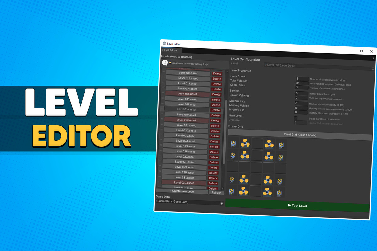Blast Cubes | Puzzle Game Template