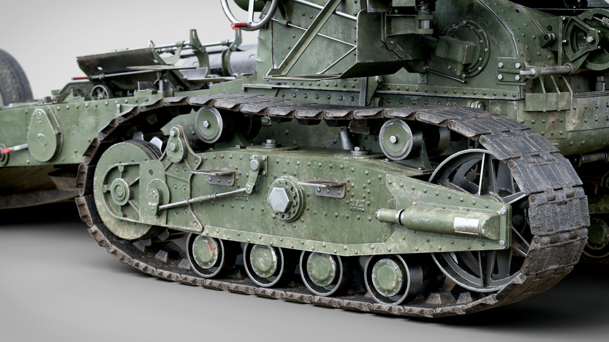 Rigged B-4 Howitzer WW2