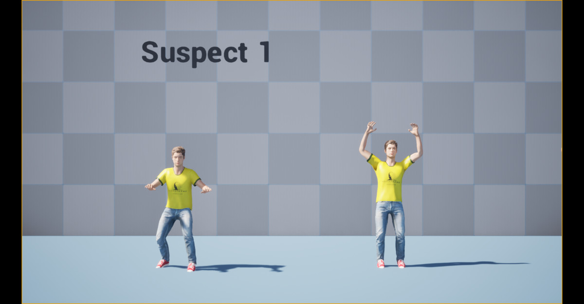 Crime Suspect Animation