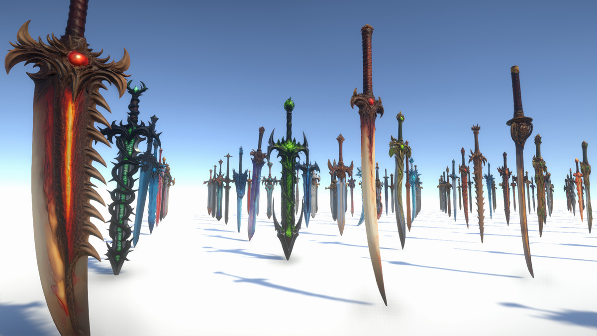 Legendary Swords Mega Pack