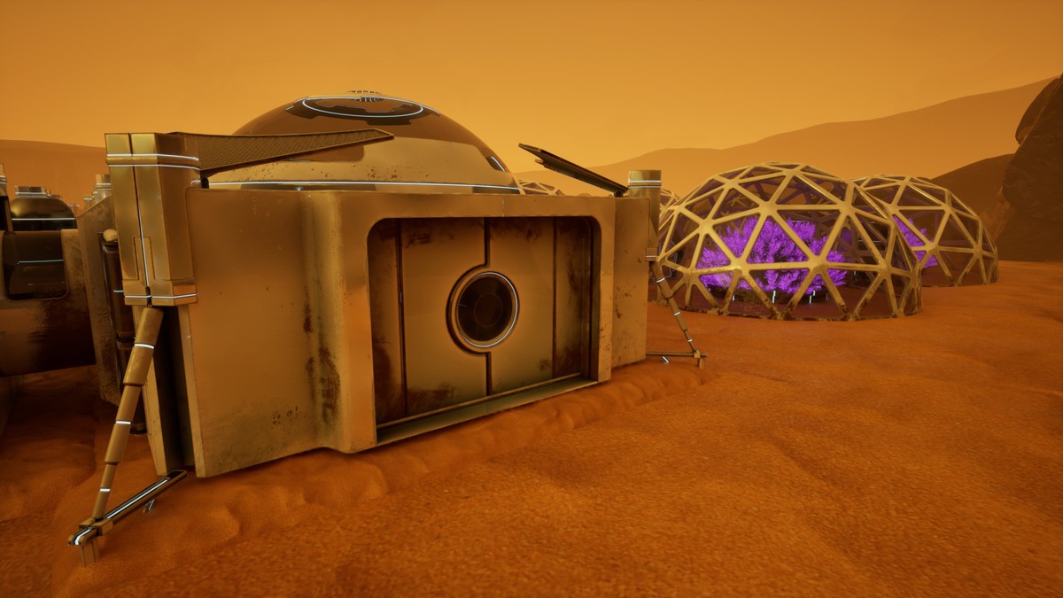 Futuristic Mars Colony Base – Modular Sci-Fi Environment