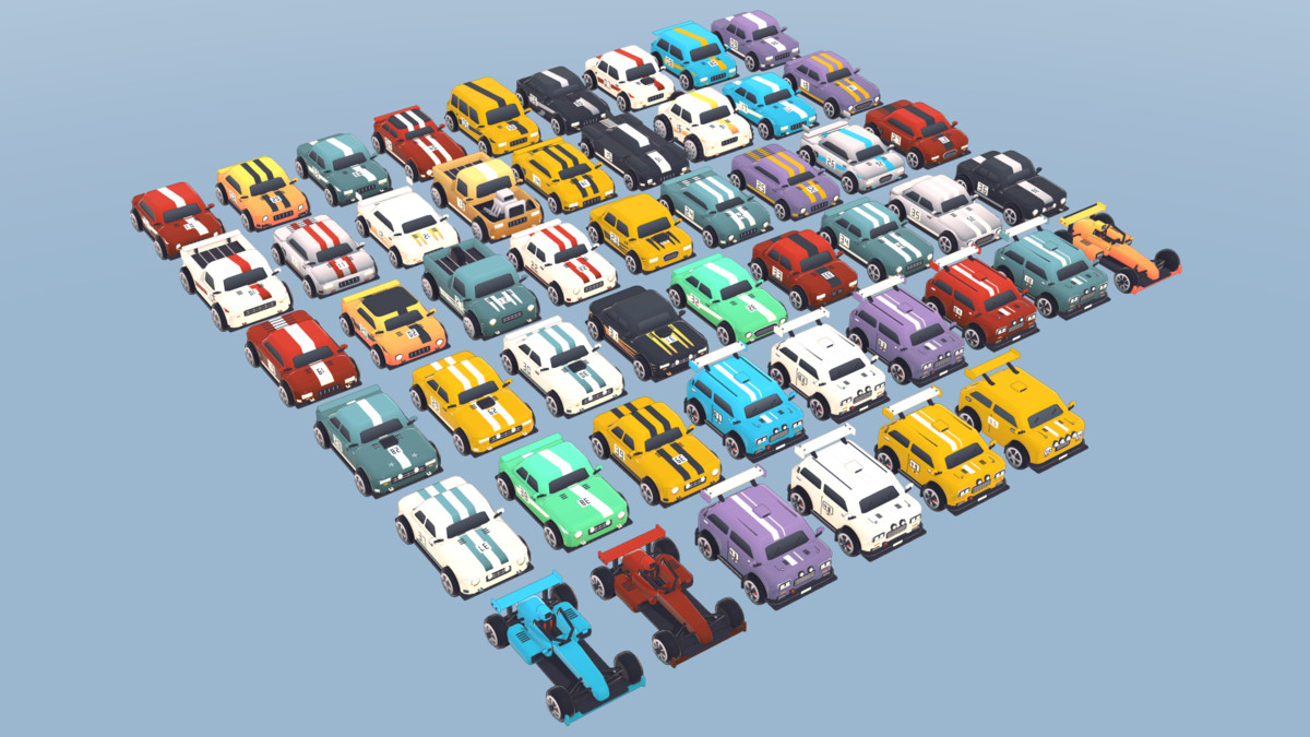 Cozy City - Chibi Racing Cars