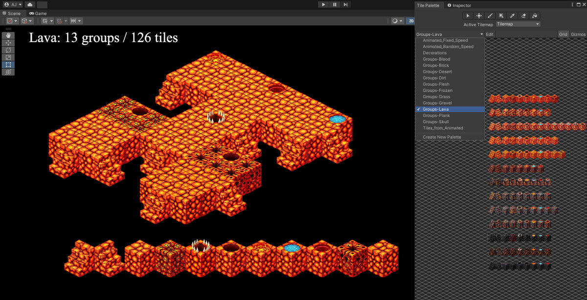 1000+ 2D Isometric Tiles, Decorations & Animated Terrains