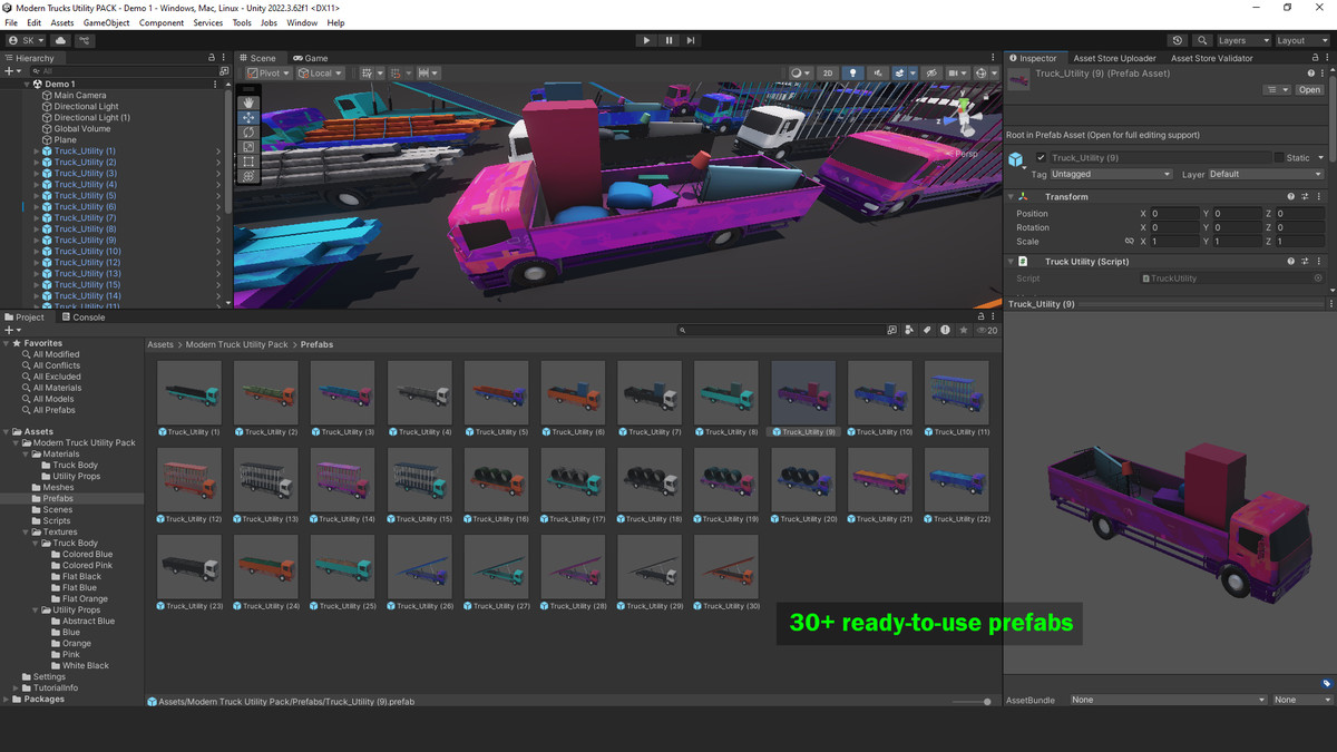 Truck Utility & Cargo Pack - Modular Vehicle