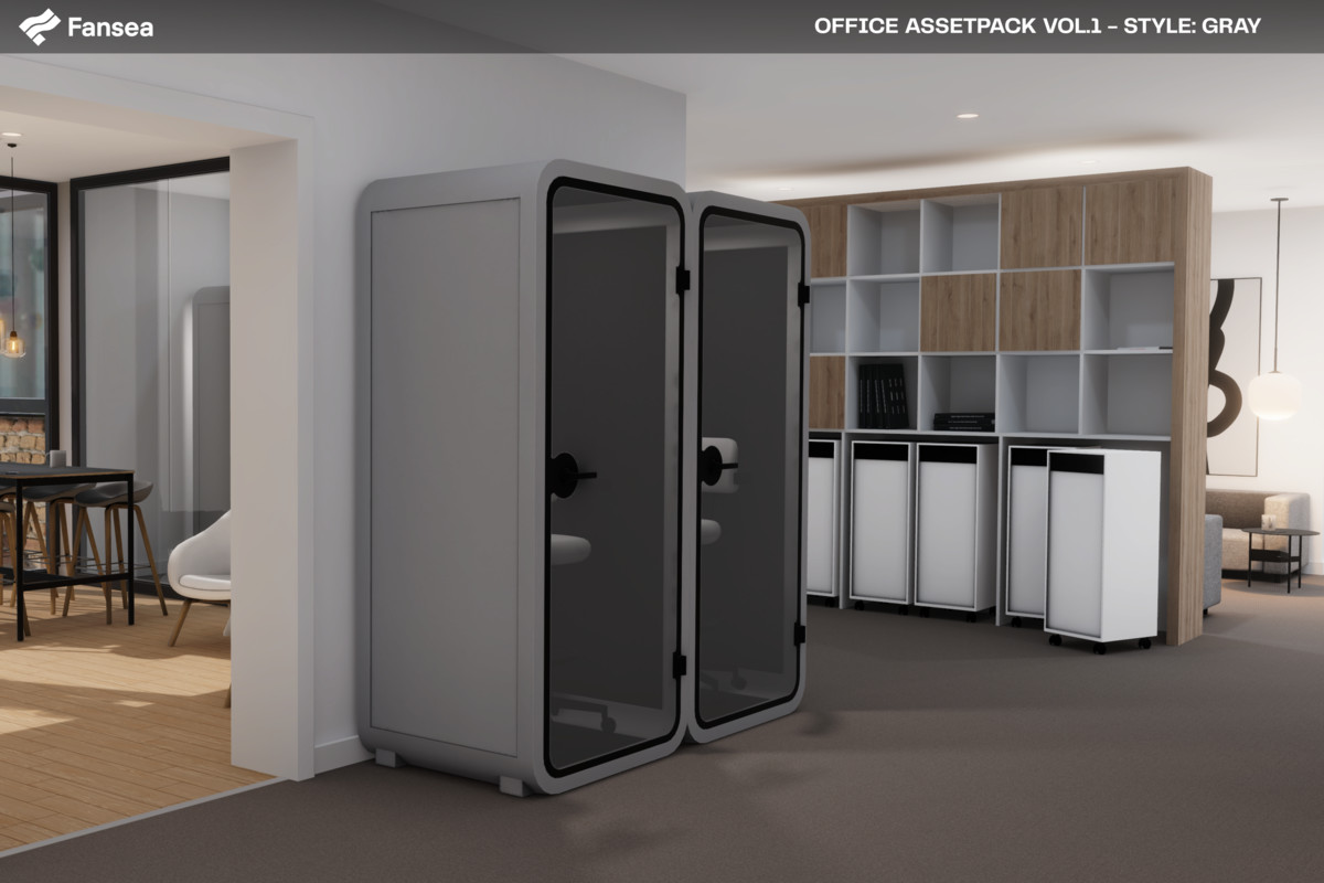 Fansea - Office Interior Pack Vol. 1