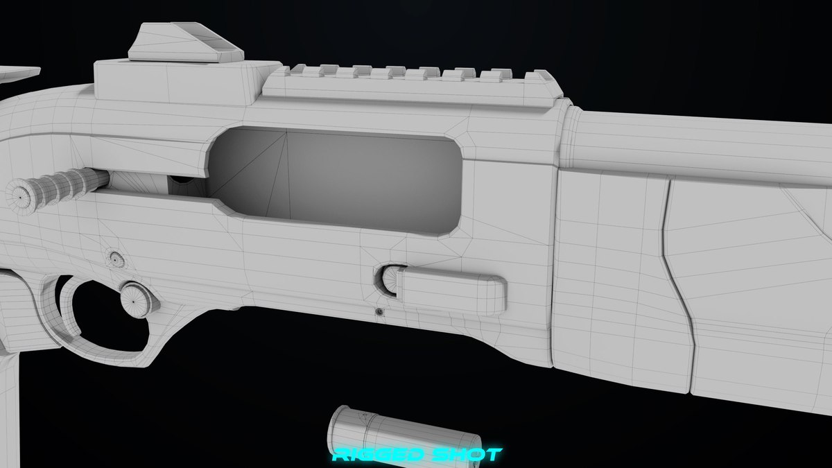 Shotgun Collection 01 URP HDRP Textures