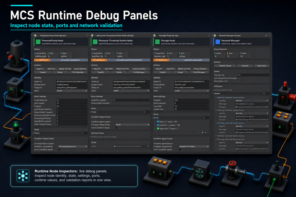 Modular Connection Systems — Power, Logic & Resource Network Kit