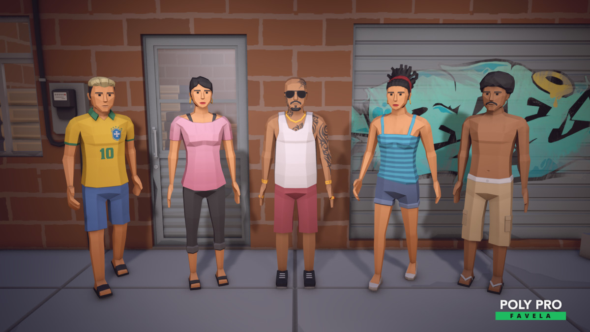 Poly Pro Favela - Low Poly Assets