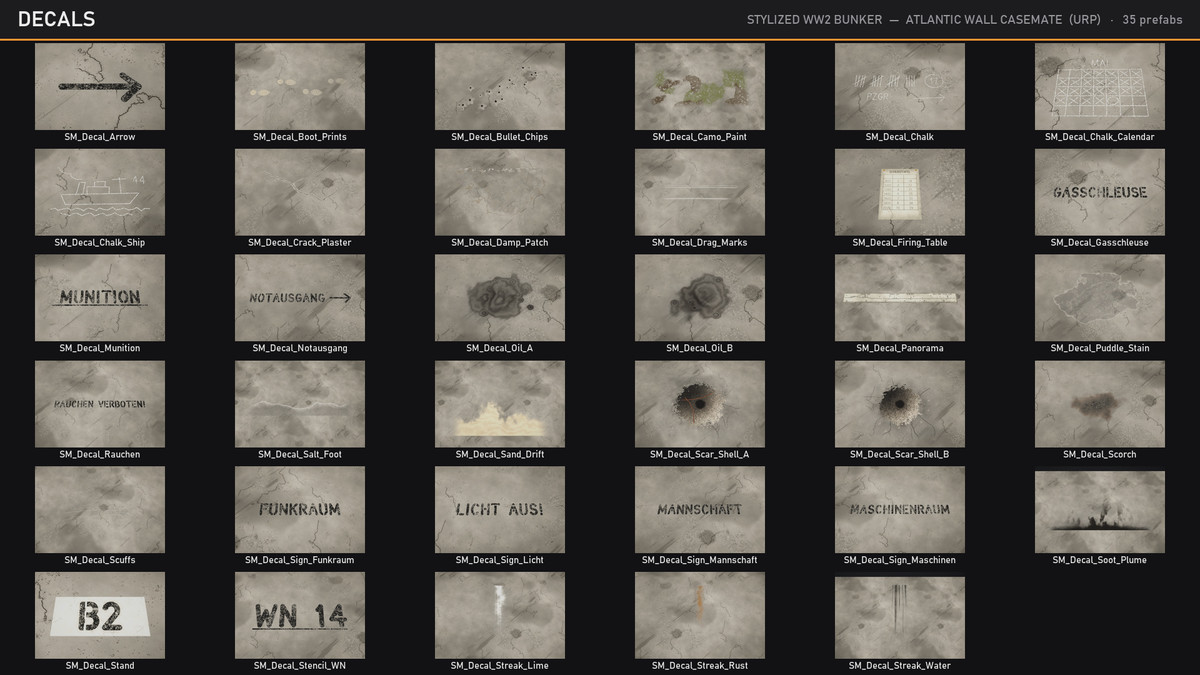 Stylized WW2 Bunker: Atlantic Wall Casemate | Modular Military Environment Kit
