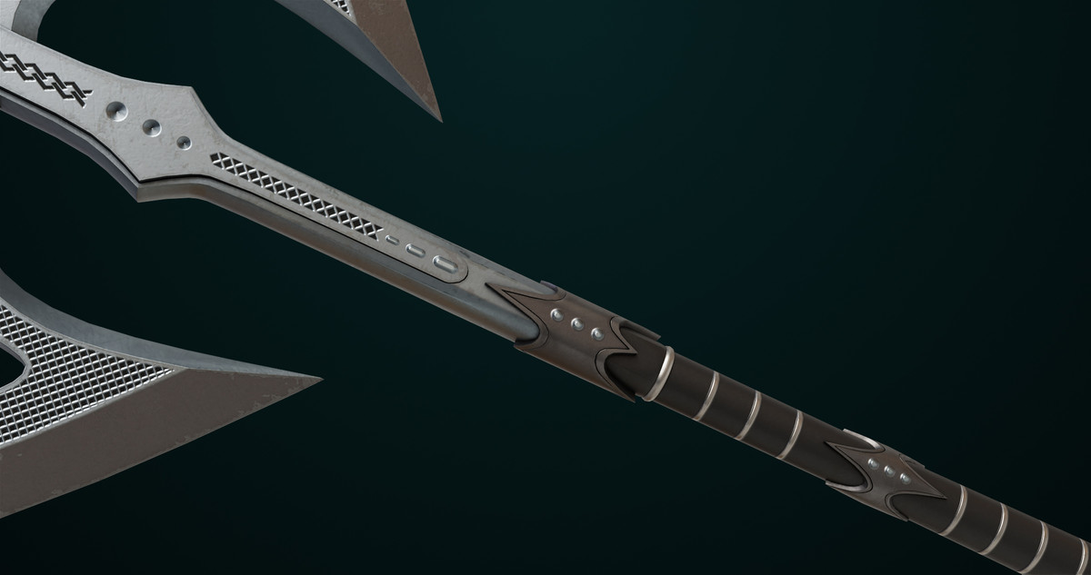 Battle Axe 07 All URP HDRP Textures