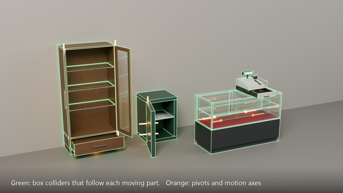 Pawn Shop Kit: Interactive Props & Modular Room