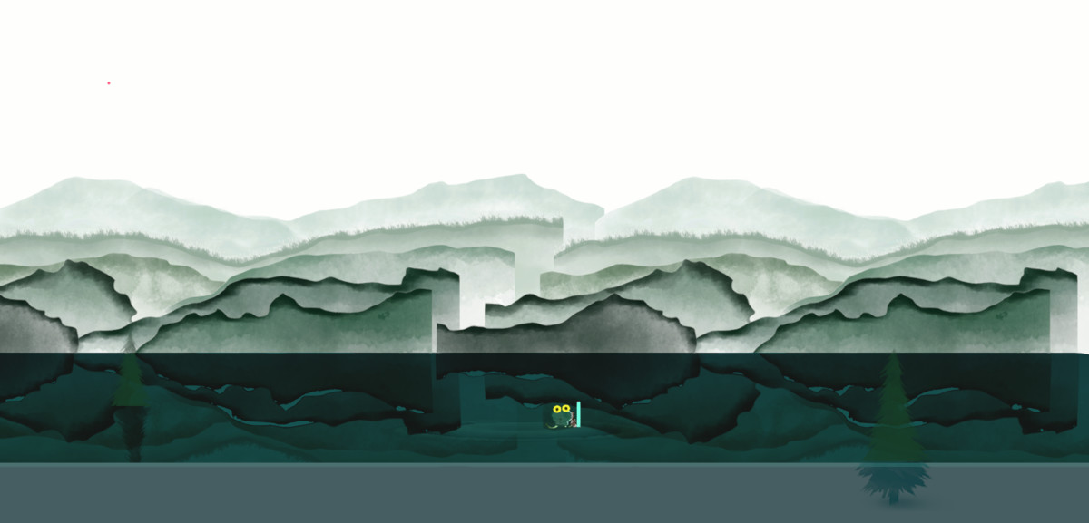 Interactive 2D/2.5D Water with ripples