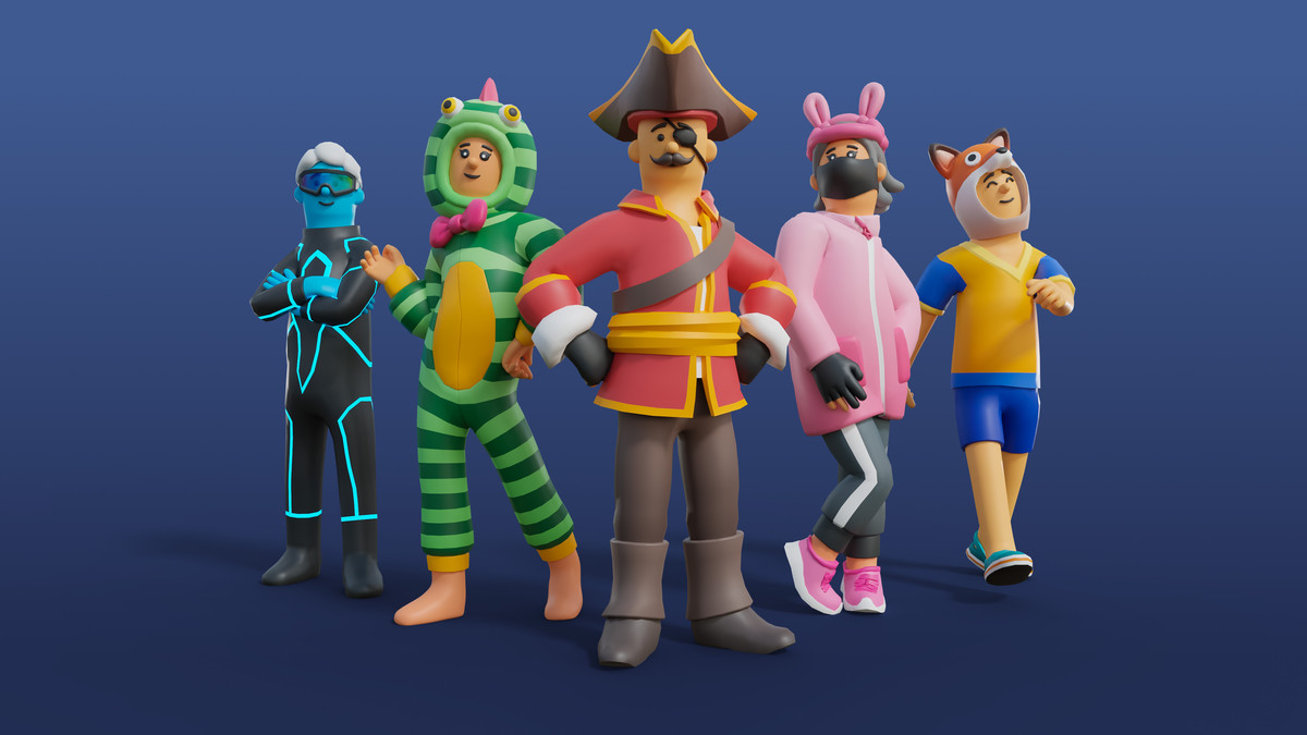 Creative Characters Mini - Low Poly Animated Pack