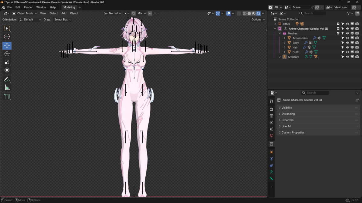 Anime Character Special Vol III