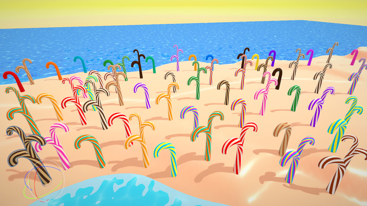 P3D: Candy Land (Stylized Fantasy Environment)