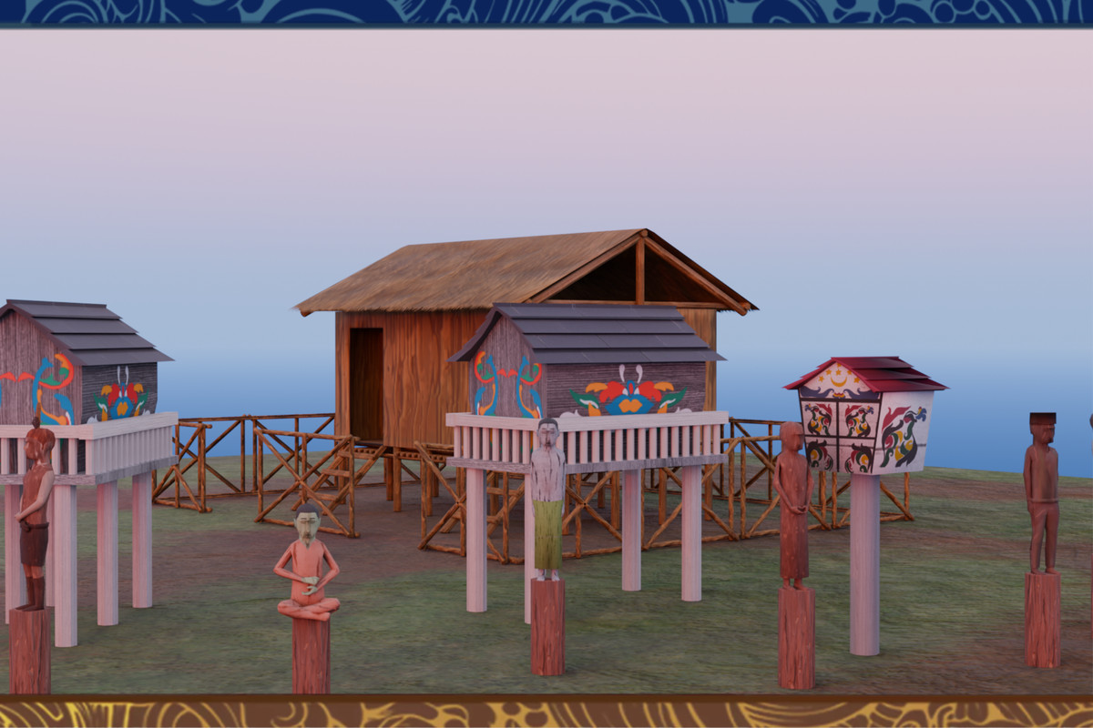 Dayak Ngaju Burial Site