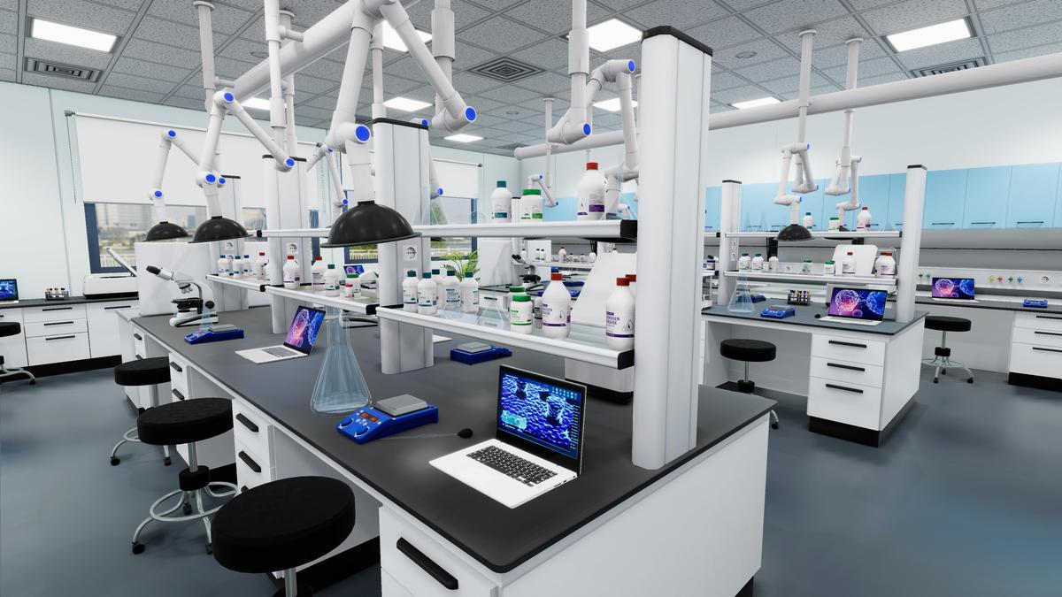 Modular Laboratory Interior