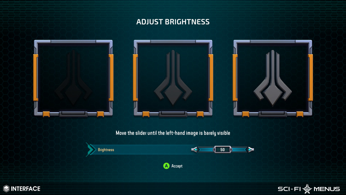 Sci-Fi Menus - Synty INTERFACE - GUI