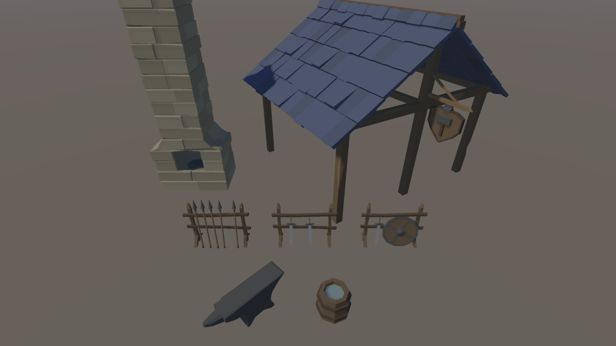 Stylized Fantasy - Town Pack