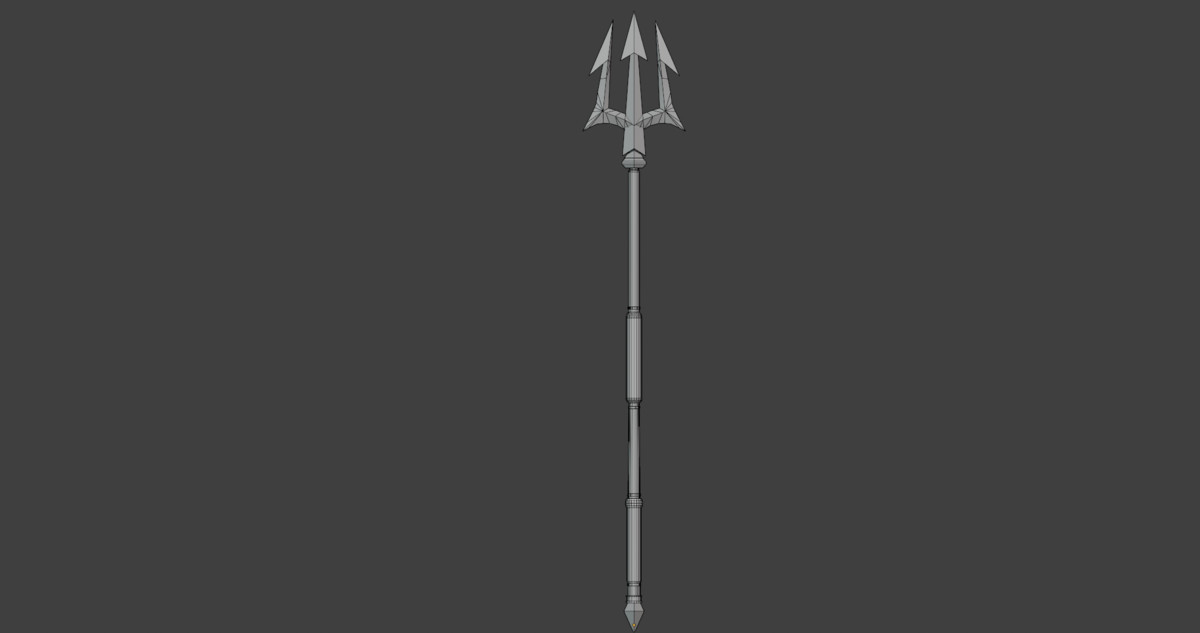 Trident Medieval Sliver URP and HDRP Textures