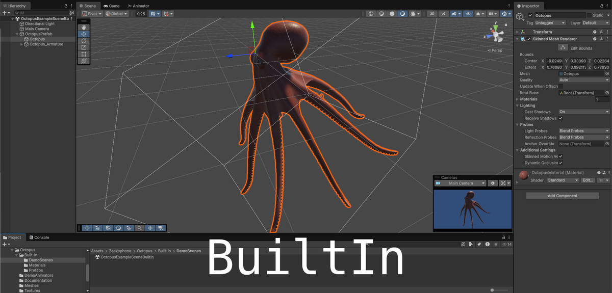 Animated Octopus