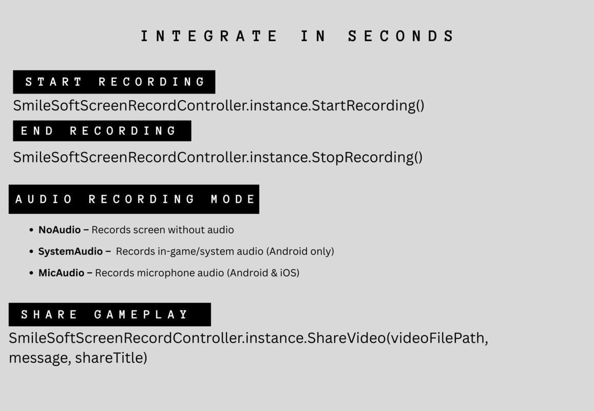 Native Screen Recorder For Android & iOS