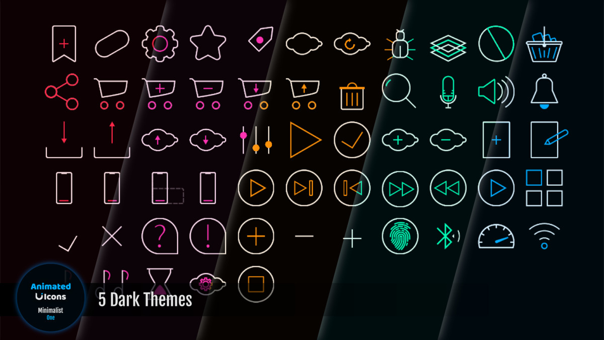 Animated Icons - Minimalist One