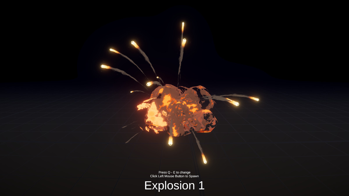 Anime Explosion Pack - Stylized VFX for URP