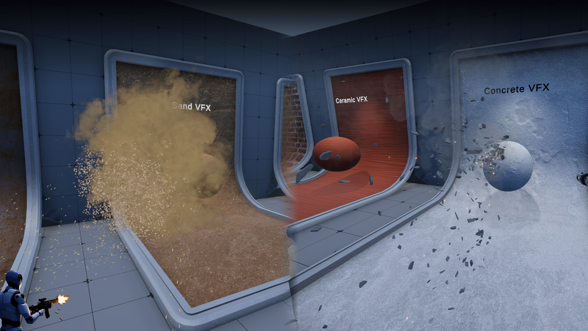 Realistic Gun VFX (Muzzle Flash, Bullet Impact, Ejections, Gun VFX, VFX)